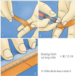 đo trang sức bạc